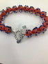 Murano Glass Lampwork Bead Bracelet